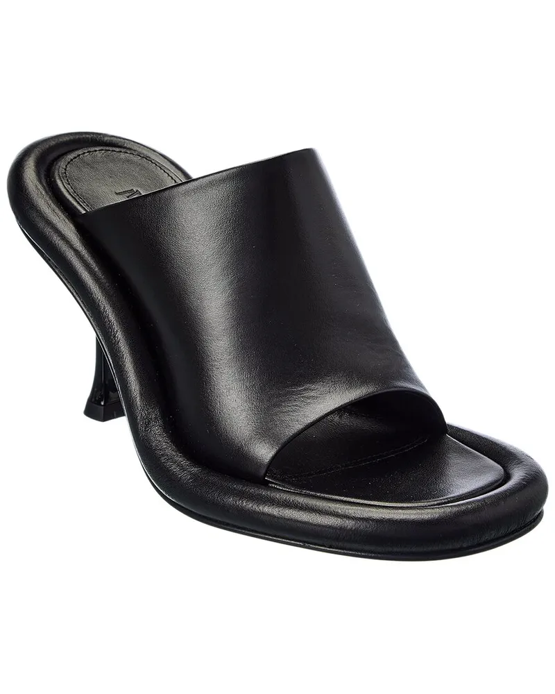 J.W.Anderson Bumper Tube Leather Sandal Black
