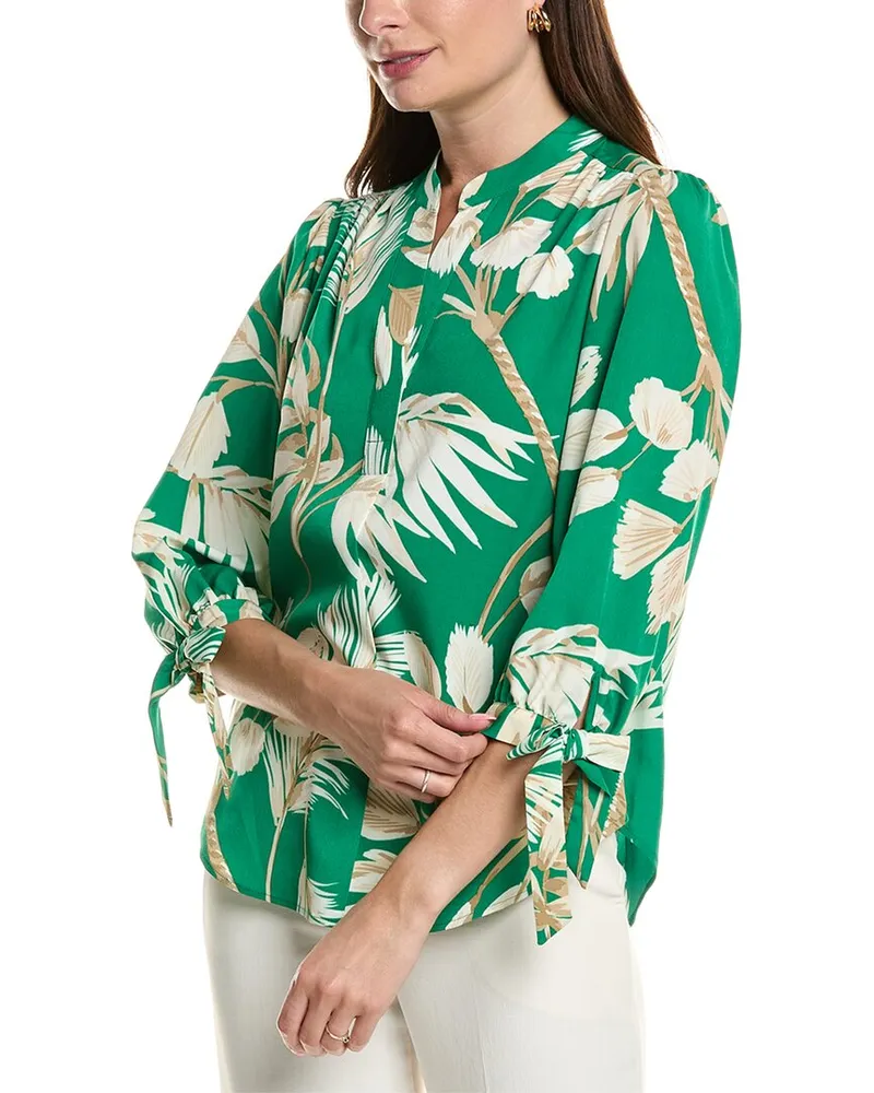 Anne Klein Blouse Green