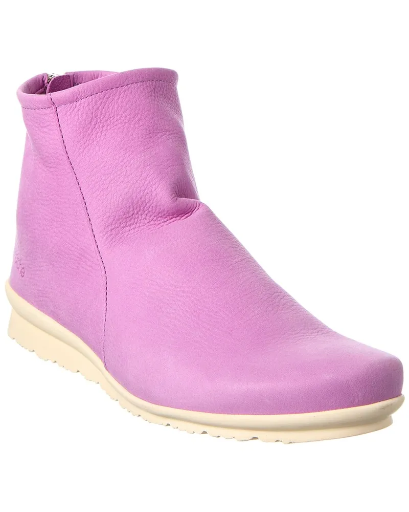 Arche Baryky Leather Bootie Pink