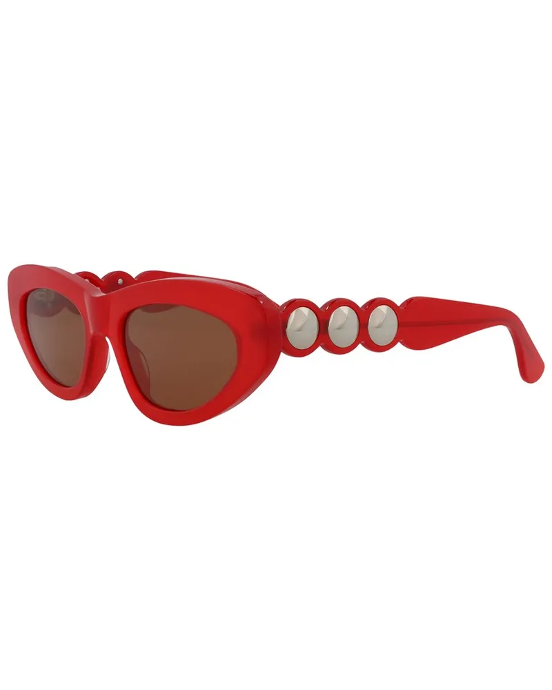 Alaïa Women's AA0058S 53mm Sunglasses Red