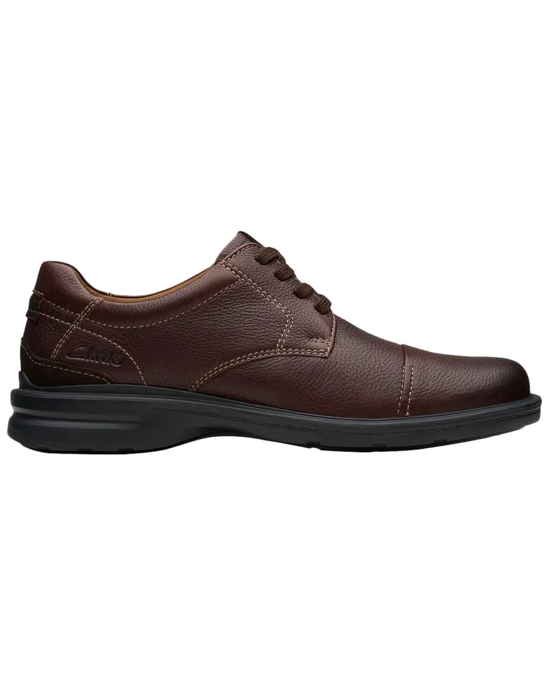 Clarks Gessler Cap Leather Oxford Nocolor