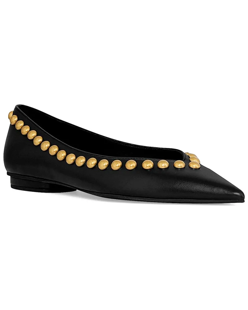 Rebecca Minkoff Studded Leather Ballet Flat Nocolor