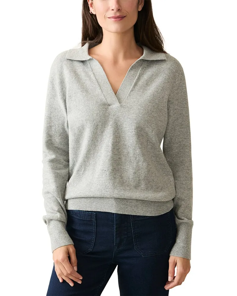 Faherty Jackson Sweater Polo Nocolor
