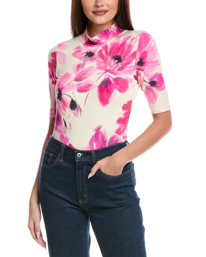 Johnny Was The Janie Favorite Fitted Top Pink