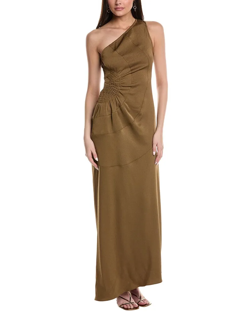A.L.C. Paige Maxi Dress Brown