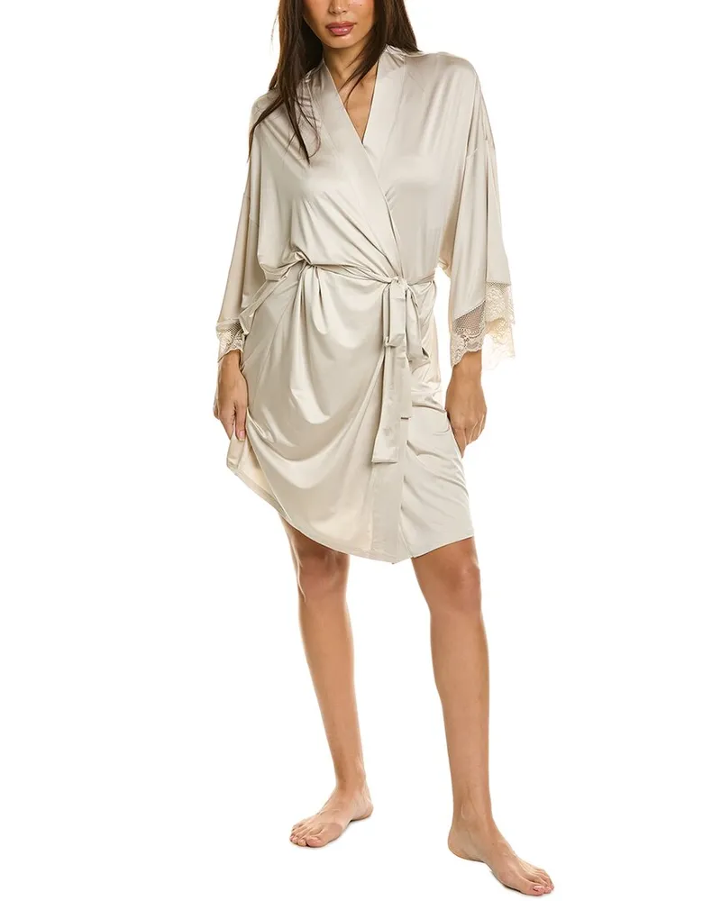 Hanro Lovis Kimono Grey
