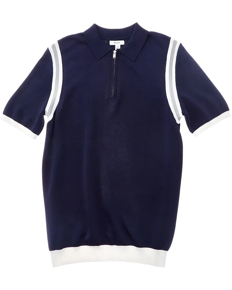 Reiss Barton 1/2-Zip Polo Nocolor