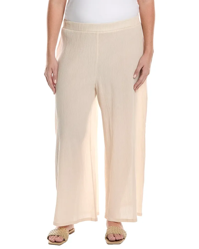 Max Mara Beachwear Plus Simeone Long Trouser Beige