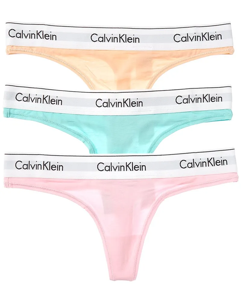 Calvin Klein 3pk Icon Thong Nocolor