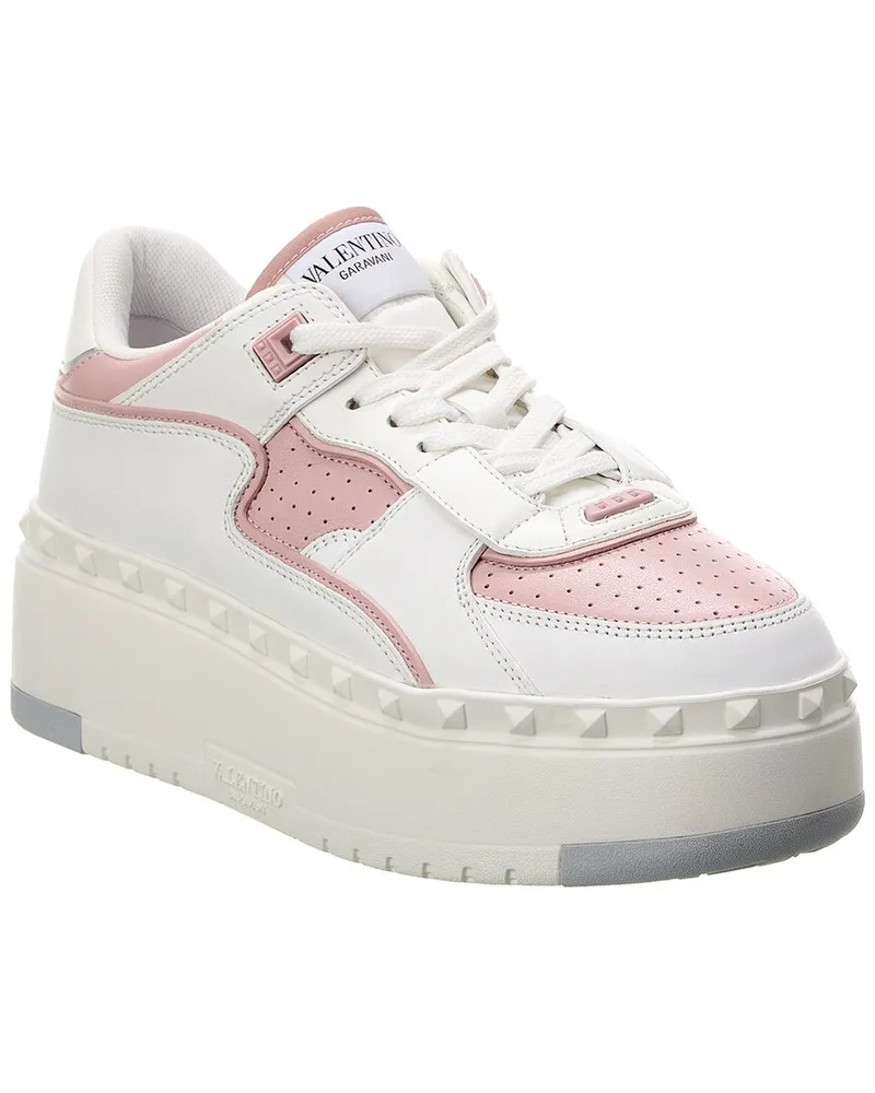 Valentino Garavani Freedots XL Leather Sneaker White