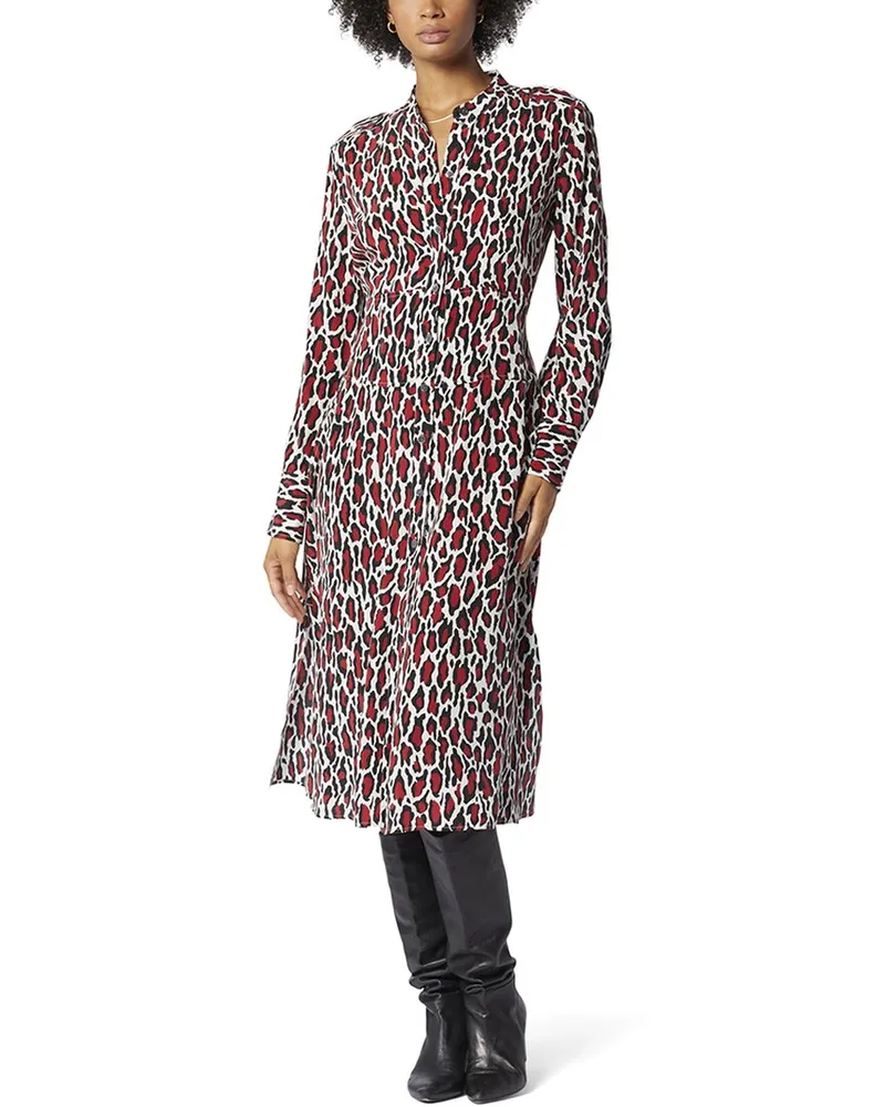 Equipment Thea Silk Midi Dress Nocolor