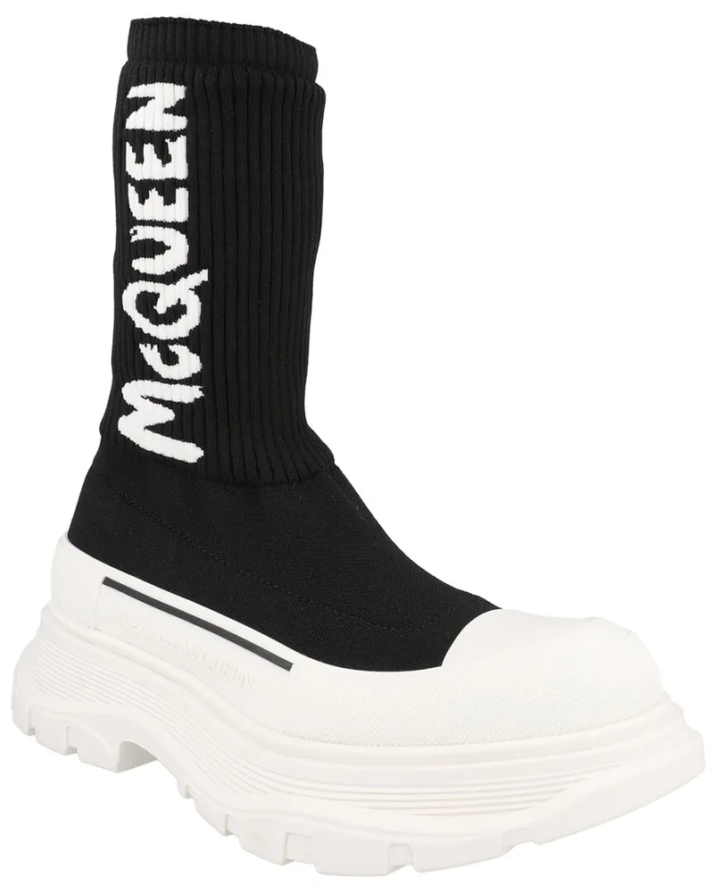 Alexander McQueen Boot Silver