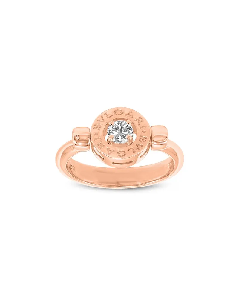 Bulgari 18K Rose Gold 0.10 ct. tw. Diamond Ring Nocolor