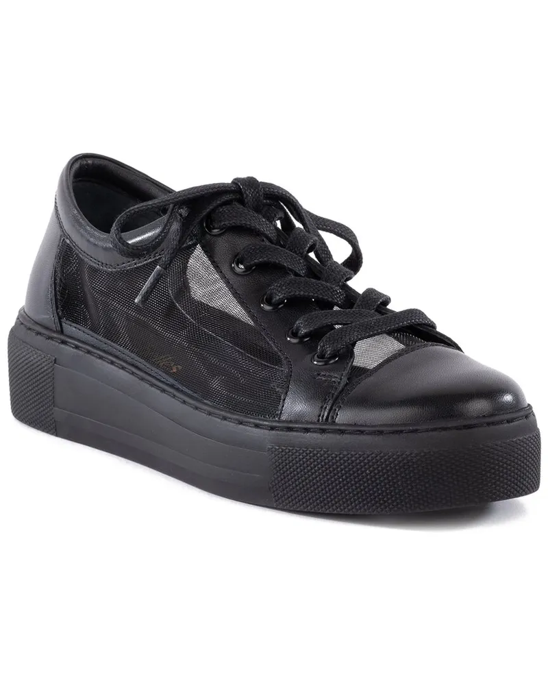 Seychelles Forever Young Leather & Mesh Sneaker Black