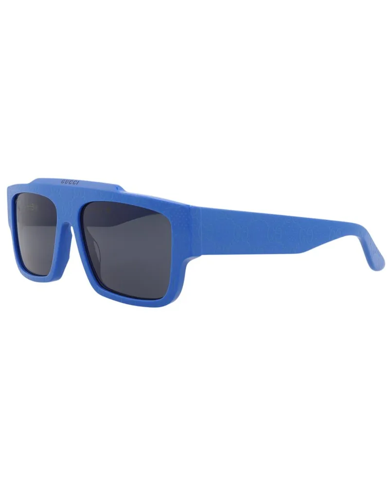 Gucci Men's GG1460S 56mm Sunglasses Blue