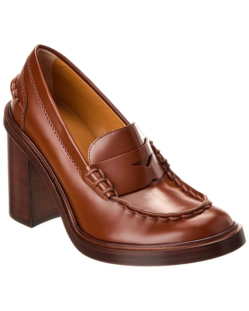 TOD'S TOD’s Moccas Leather Pump Nocolor