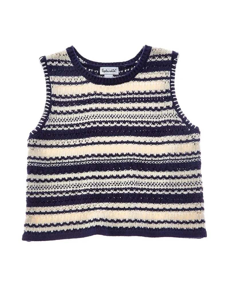 Splendid Sweater Tank Blue