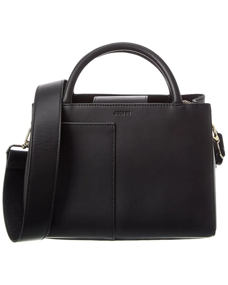 Jason Wu Paige Leather Satchel Black