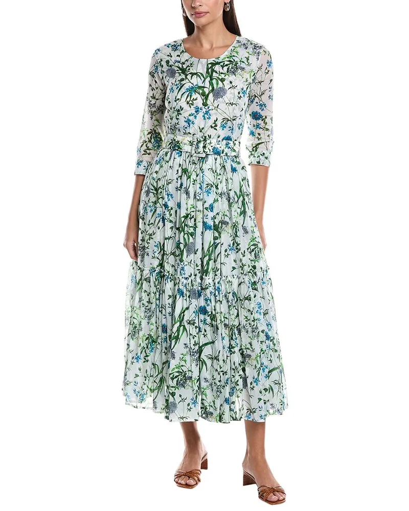 Samantha Sung Melanie Midi Dress Green