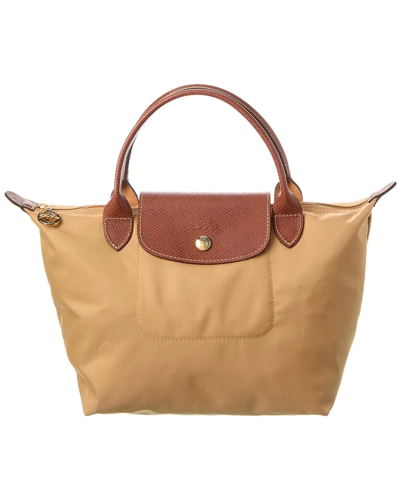 Longchamp Le Pliage Original Small Canvas Handbag Brown