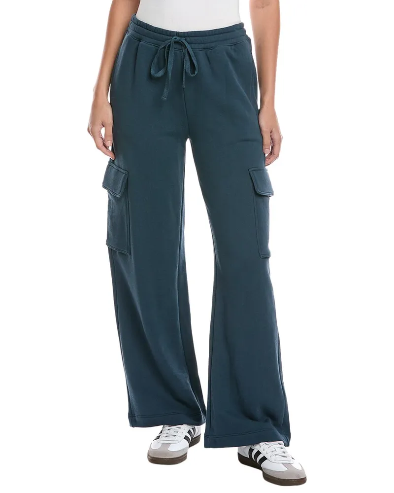 Nation Ltd Casey Cargo Sweatpant Blue