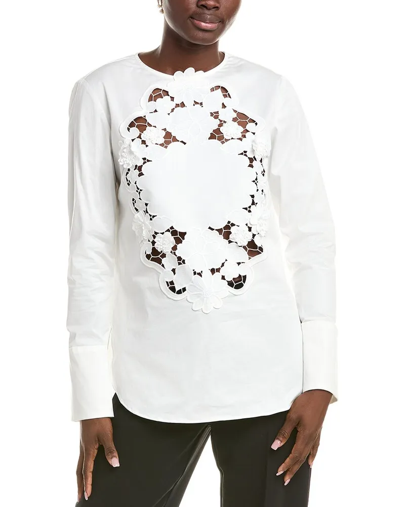 Oscar de la Renta Blouse White