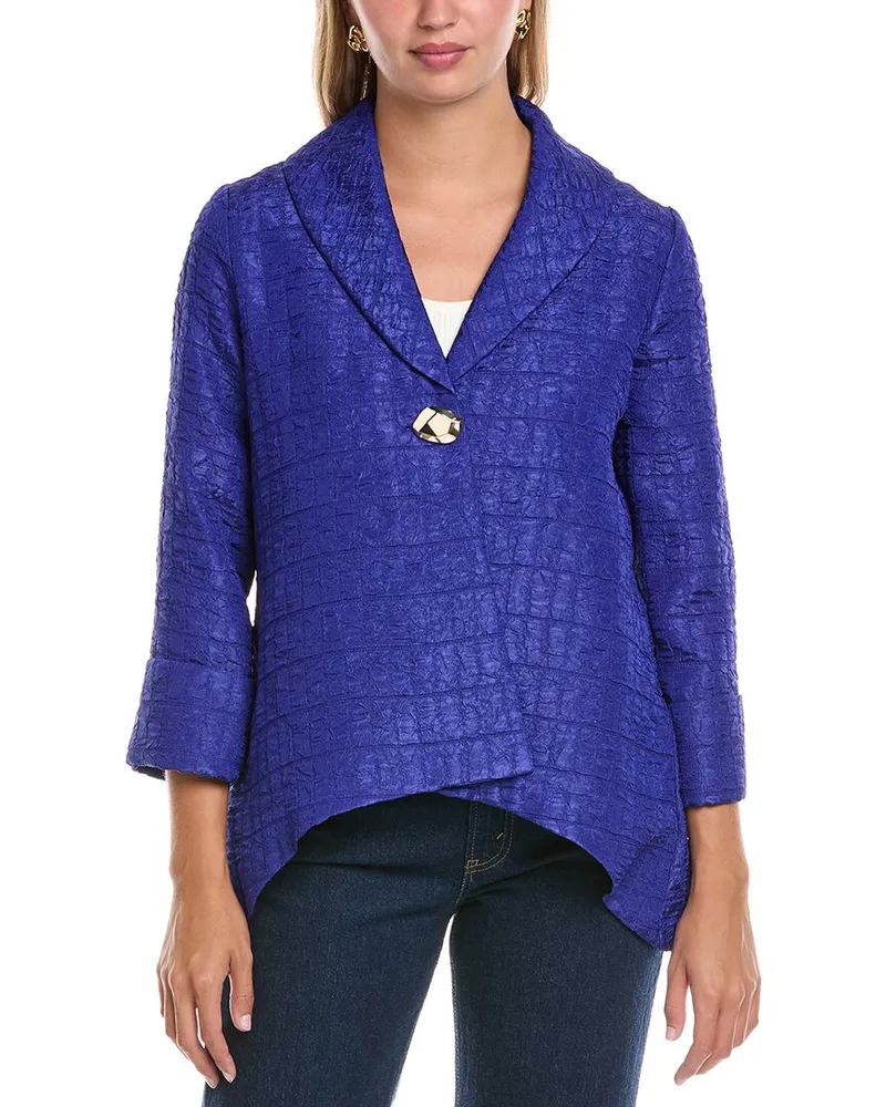 Joseph Ribkoff Blazer Top Blue