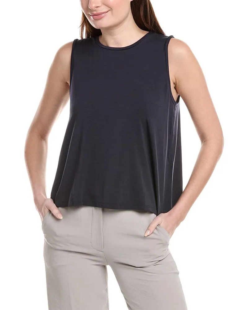 Eileen Fisher Short Tank Blue