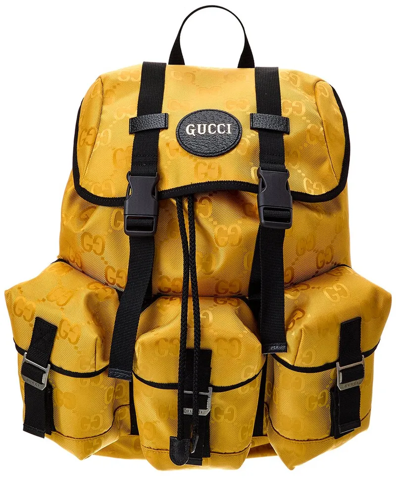 Gucci Off The Grid Backpack Yellow