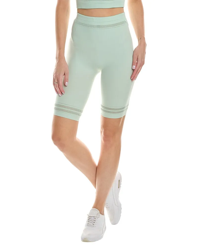 Wolford Net Lines Biker Short Blue