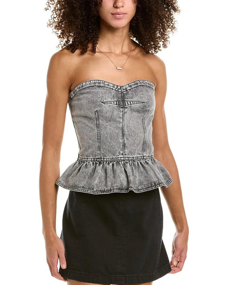 Isabel Marant Étoile Solizinia Top Grey