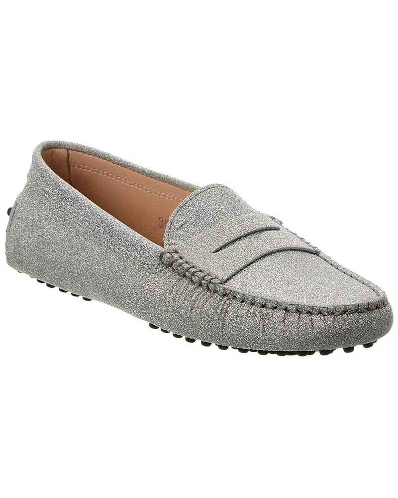 TOD'S TOD’s Gommini Glitter Leather Loafer Nocolor