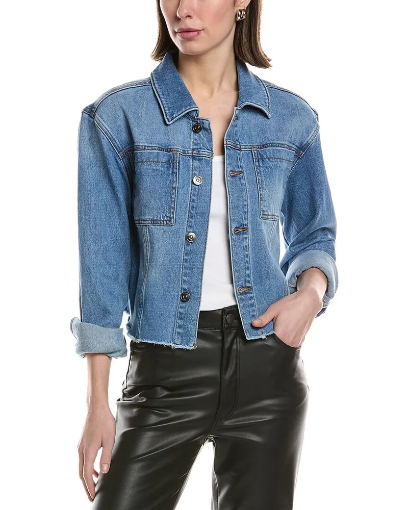 HUDSON Jeans Micro Cropped Jacket Nocolor