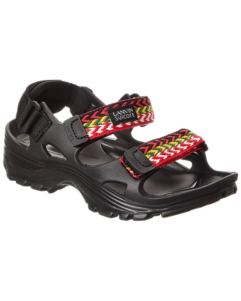 Lanvin X Suicoke Rubber Sandal Black