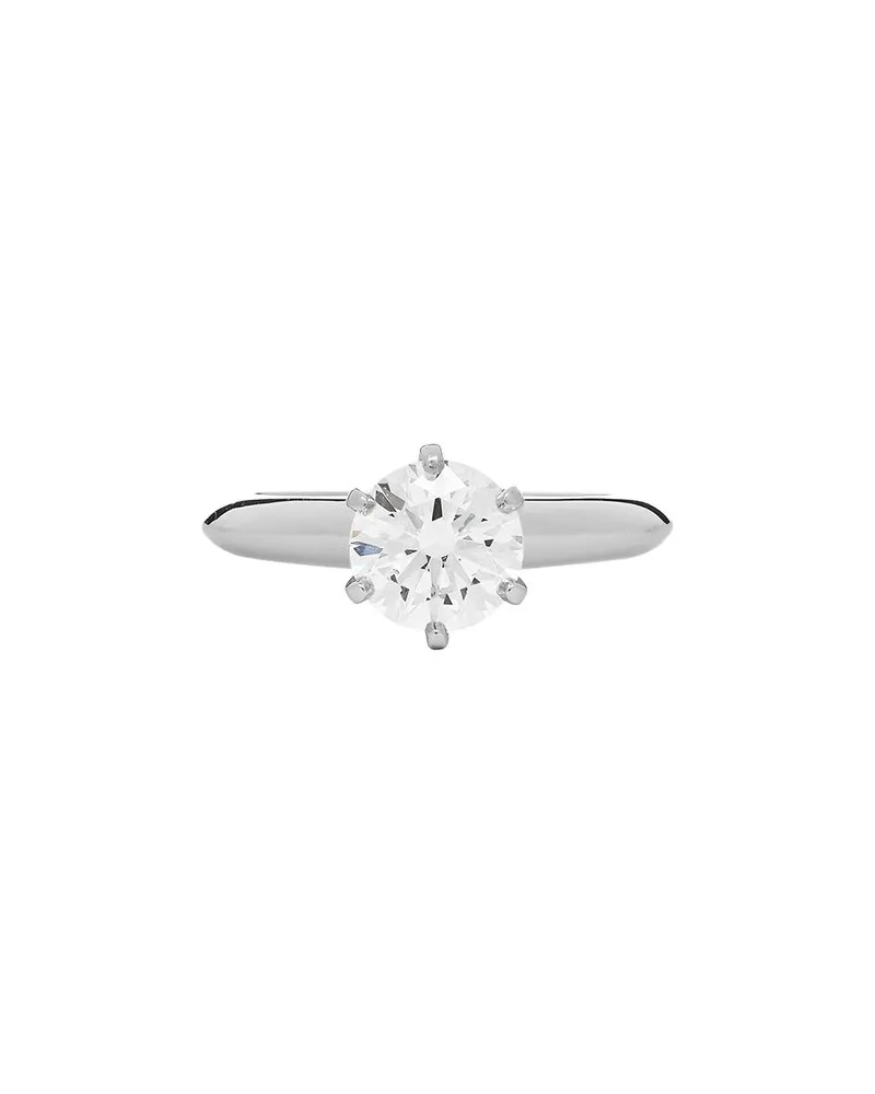 Tiffany & Co. Platinum Diamond 1.11ct Solitaire Engagement Ring (Authentic  Pre-Loved Nocolor