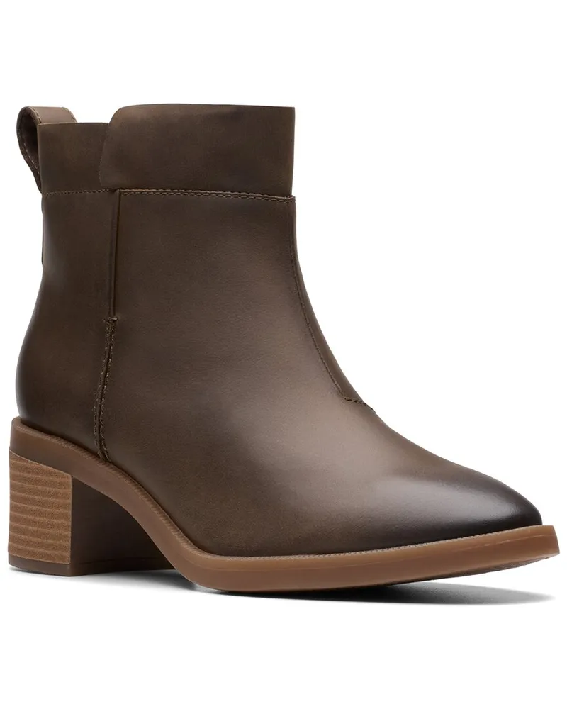 Clarks Lileigh Charm Leather Bootie Nocolor