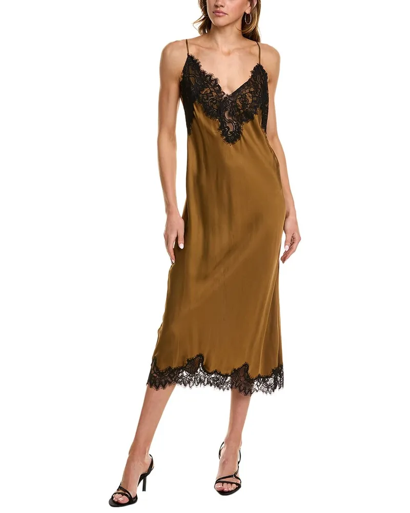 A.L.C. Lennon Dress Brown