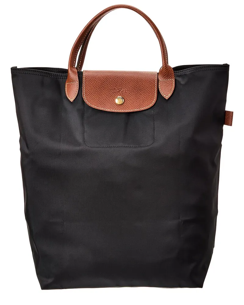 Longchamp Le Pliage Original Canvas Tote Black