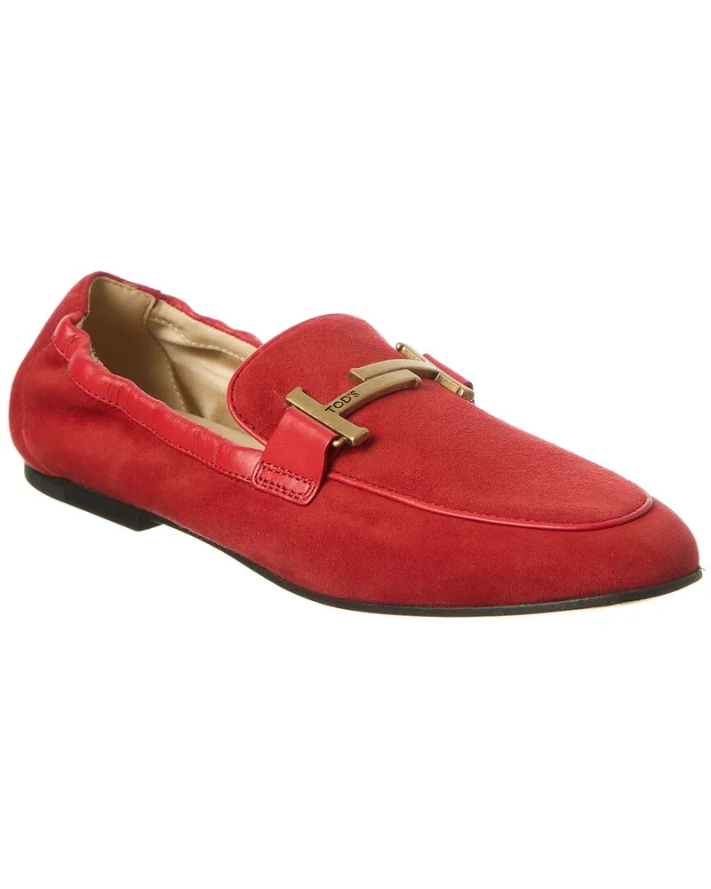 TOD'S TOD’s Suede Loafer Red