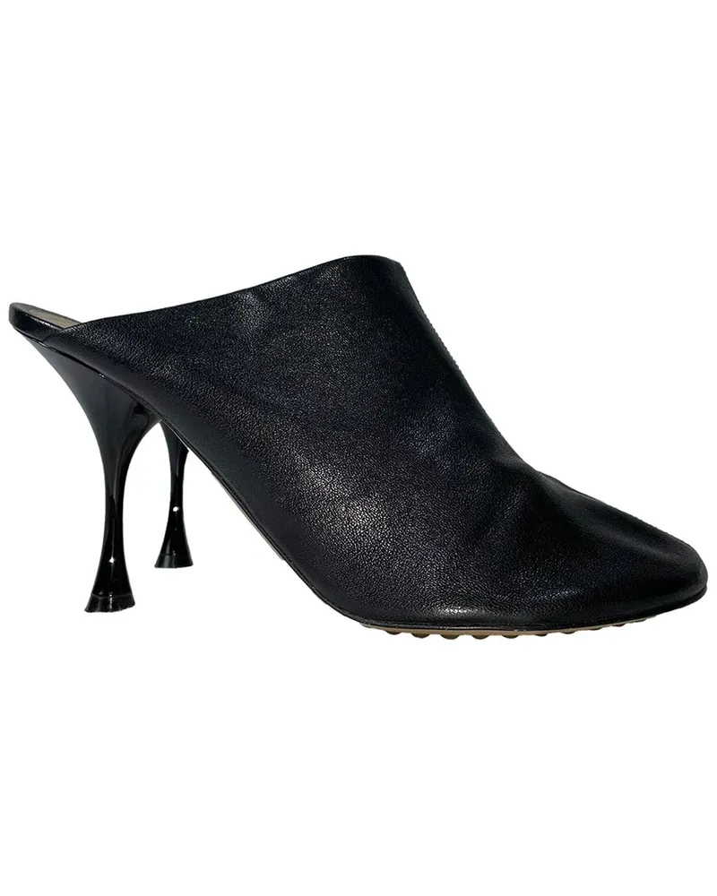 Bottega Veneta Women's Leather Dot Sock Mule (Authentic Pre-Loved Nocolor