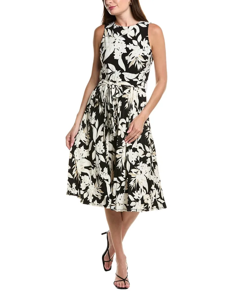 Anne Klein Midi Dress Black