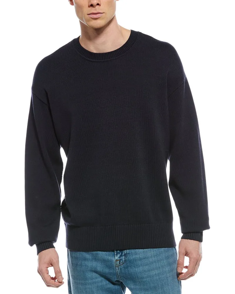 Rag & Bone Clarkson Crewneck Sweater Blue