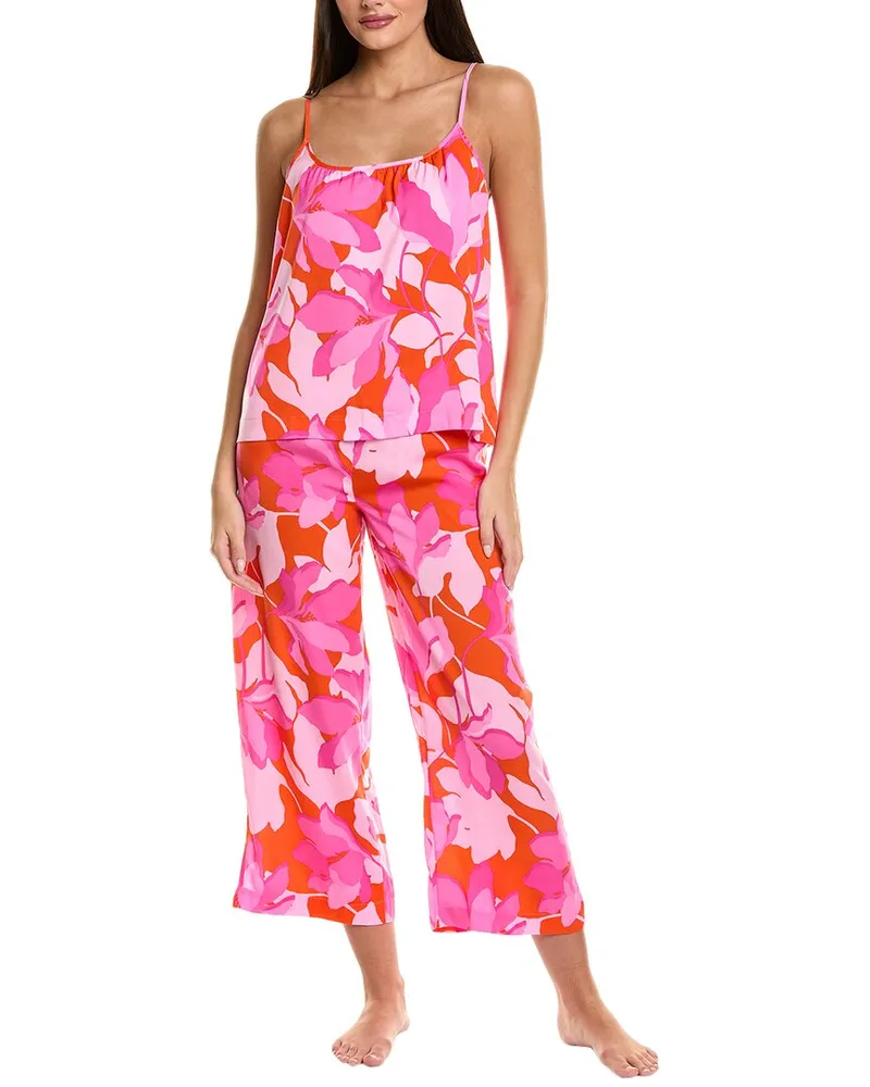 SANCTUARY 2pc Cami & Crop Pant Set Pink