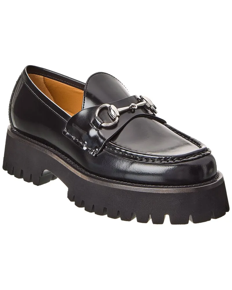 Gucci Horsebit Leather Loafer Black