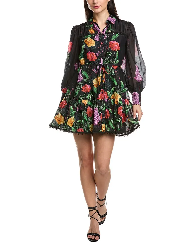 Charo Ruiz Begonia Shirtdress Nocolor