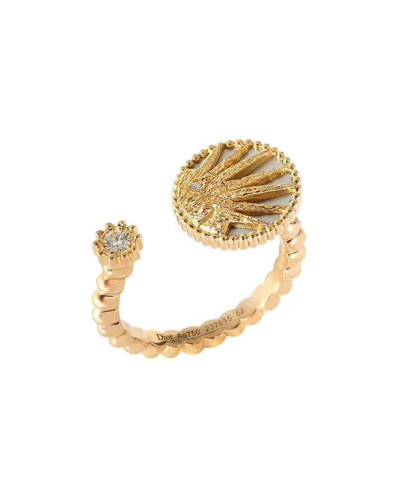 Dior Christian  Rose Céleste 18K Ring (Authentic Pre-Loved Nocolor