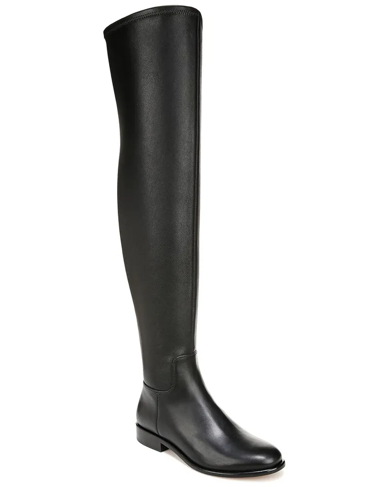 Vince Cody Over-the-Knee Leather Boot Black