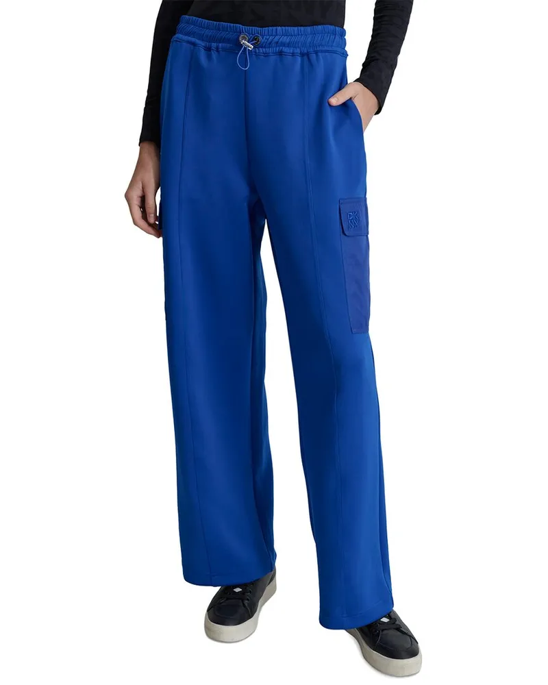 DKNY Pull-On Patch Pant Blue