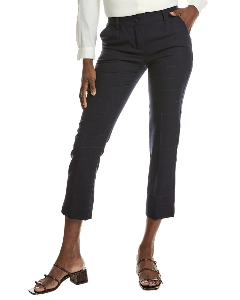 Dolce & Gabbana Wool-Blend Trouser Blue