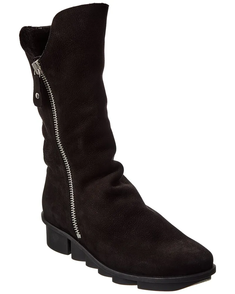 Arche Skater Leather Boot Black